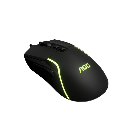 AOC GM170 Wired RGB Gaming Mouse 7-Key