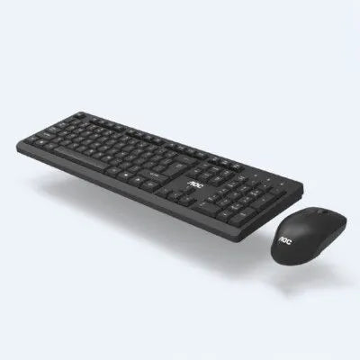 AOC KM210B/97 Home & Office Wireless Keyboard & Mouse Combo 2.4G USB Black - Image 3
