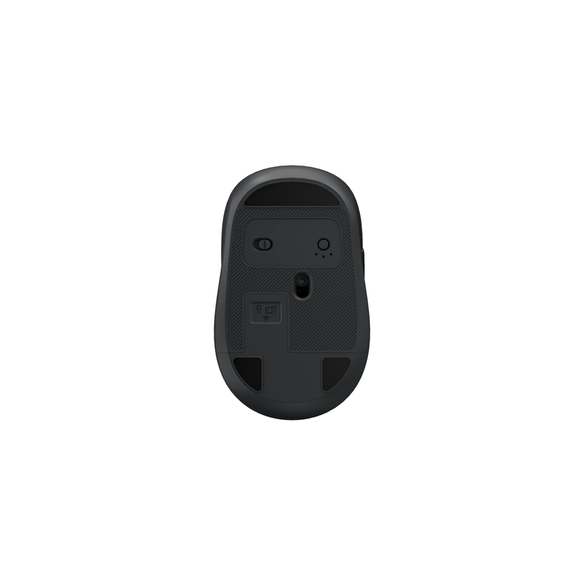 AOC MS220B/LA Wireless Mouse 2.4G 6-Key DPI 1600 USB Optical Black - Image 2