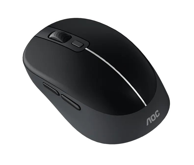 AOC MS360B/LA Wireless Mouse 2.4G + Bluetooth Dual Mode 6-Key DPI1600 Black - Image 7