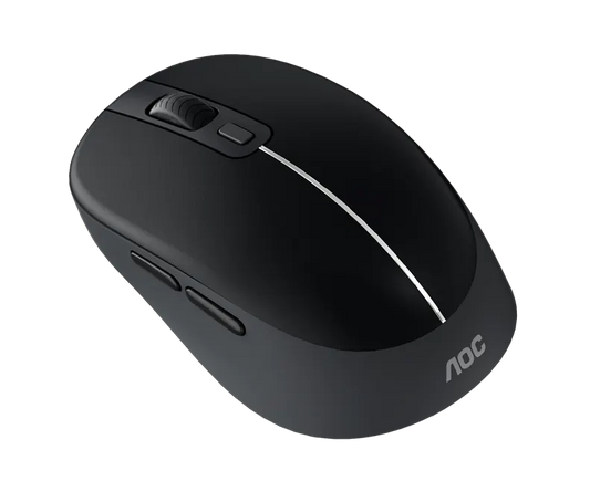 AOC MS360B/LA Wireless Mouse 2.4G + Bluetooth Dual Mode 6-Key DPI1600 Black - Image 7