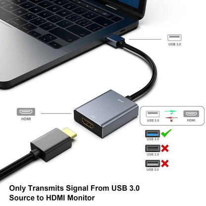 BENFEI 000334GY USB 3.0 to HDMI Adapter, USB 3.0 to HDMI Male Adapter for Windows 11/10/8/7 (NOT for MAC) - Image 4
