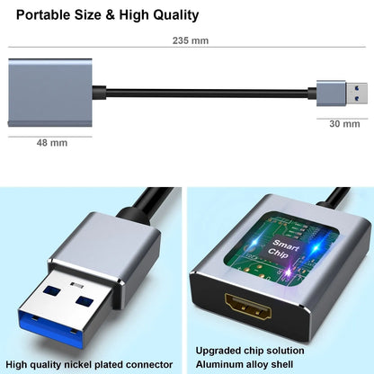 BENFEI 000334GY USB 3.0 to HDMI Adapter, USB 3.0 to HDMI Male Adapter for Windows 11/10/8/7 (NOT for MAC) - Image 7