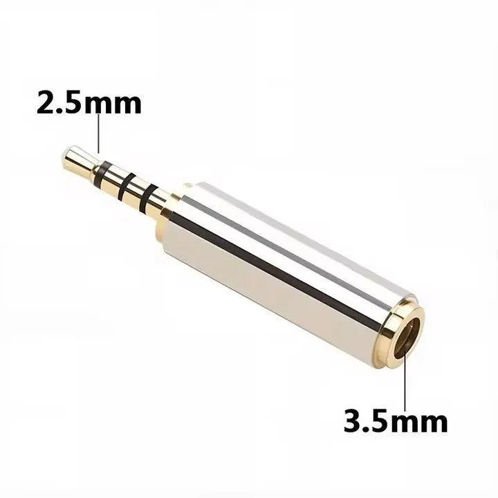 BENFEI 000439SL 2.5 mm Male to 3.5 mm Female Adapter