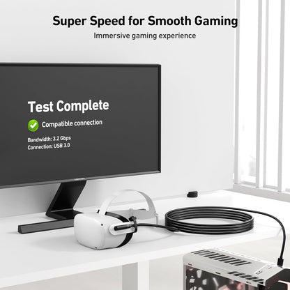 BENFEI 375BK-5M Link Cable 16 FT USB 3.0 to USB C Cable for VR Headset 5M - Image 4