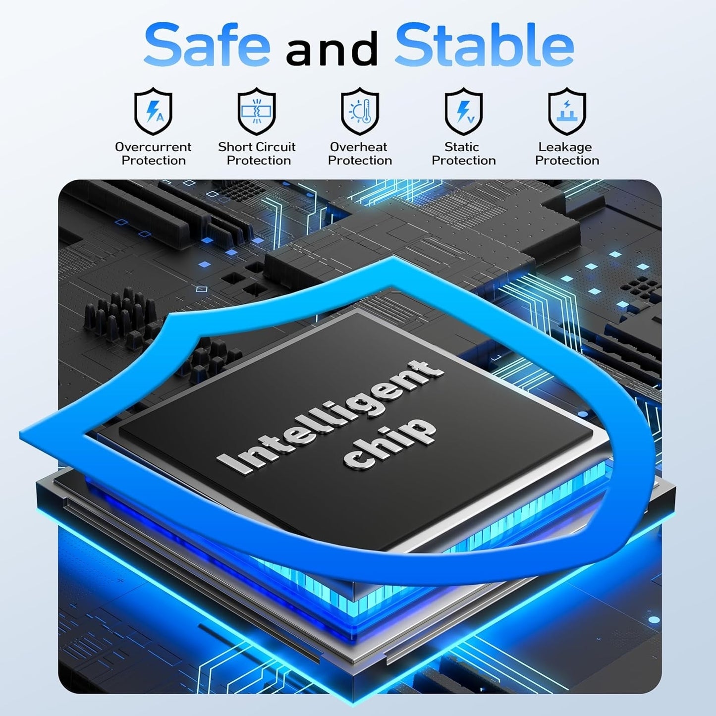 BENFEI 000385BK 2.5 Inch SATA to USB-A + USB-C Tool Free External Hard Drive Enclosure (6Gbps, Optimized for SSD, Support UASP SATA III) - Image 4