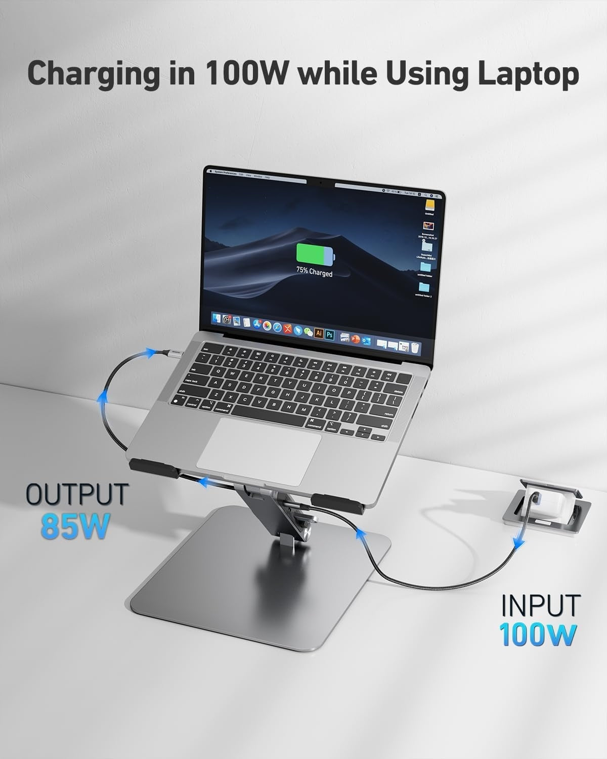 BENFEI 398GY TYPE-C 6-in-1 HDMI+USB-C(10G)+RJ45+2xUSB-A(10G)+PD - Image 4