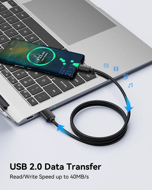 BENFEI 436BK-1M USB 2.0 Male to Micro USB Data Cable 1M - Image 5