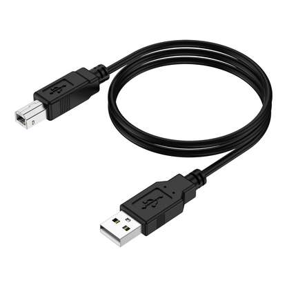 Choetech AB0060-5M USB A to B Printer 5meter Cable Black - Image 2