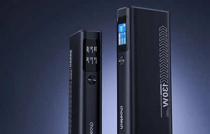 CHOETECH B702 20000mAh PD130W USB-A + USB-C x 2, 3-Port & TFT Display Power Bank - Image 5