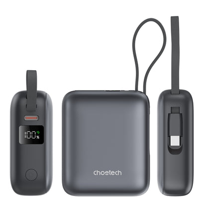 CHOETECH B832-GY 10000mAh 35W 10000mAh PowerLeap Power Bank - Image 3