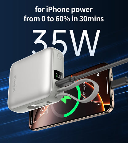 CHOETECH B832-SL 10000mAh 35W 10000mAh PowerLeap Power Bank - Image 4