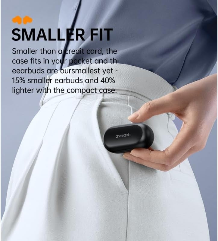 CHOETECH BH-T16 BH-T16 Aura Bean TWS Wireless Earbuds - Image 5