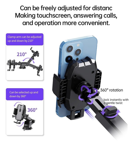 CHOETECH H043 Car Mount for Car Dashboard Windshield Phone Holder - Image 4