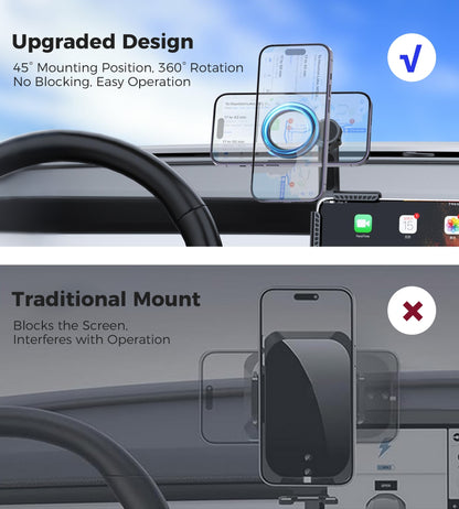 Choetech H089 Magnetic Phone Holder for Tesla Model 3 / Model Y - Image 6