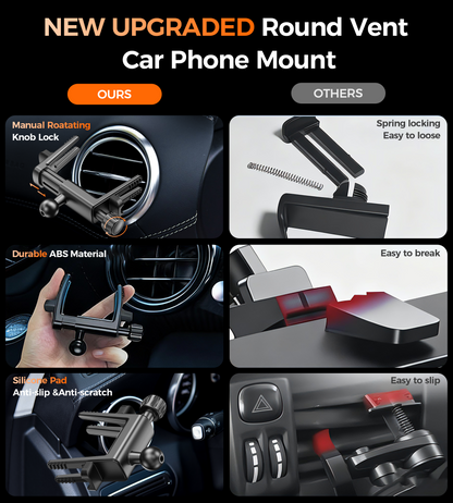 Choetech H095 Magnetic Car Air Vent Phone Holder 360-degree Rotation - Image 5