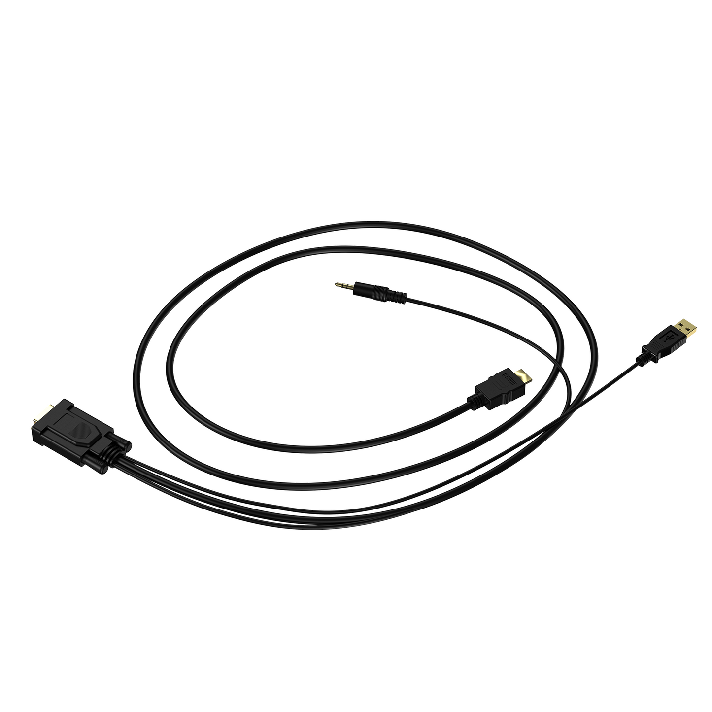 Choetech HV-001 HDMI to VGA 1.8m - Image 3
