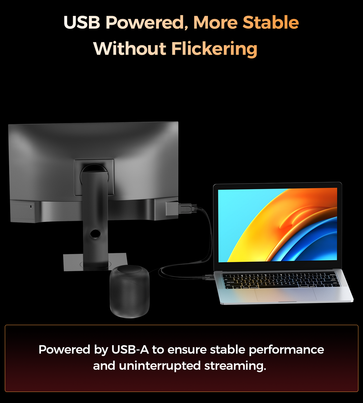 Choetech HV-001 HDMI to VGA 1.8m - Image 6