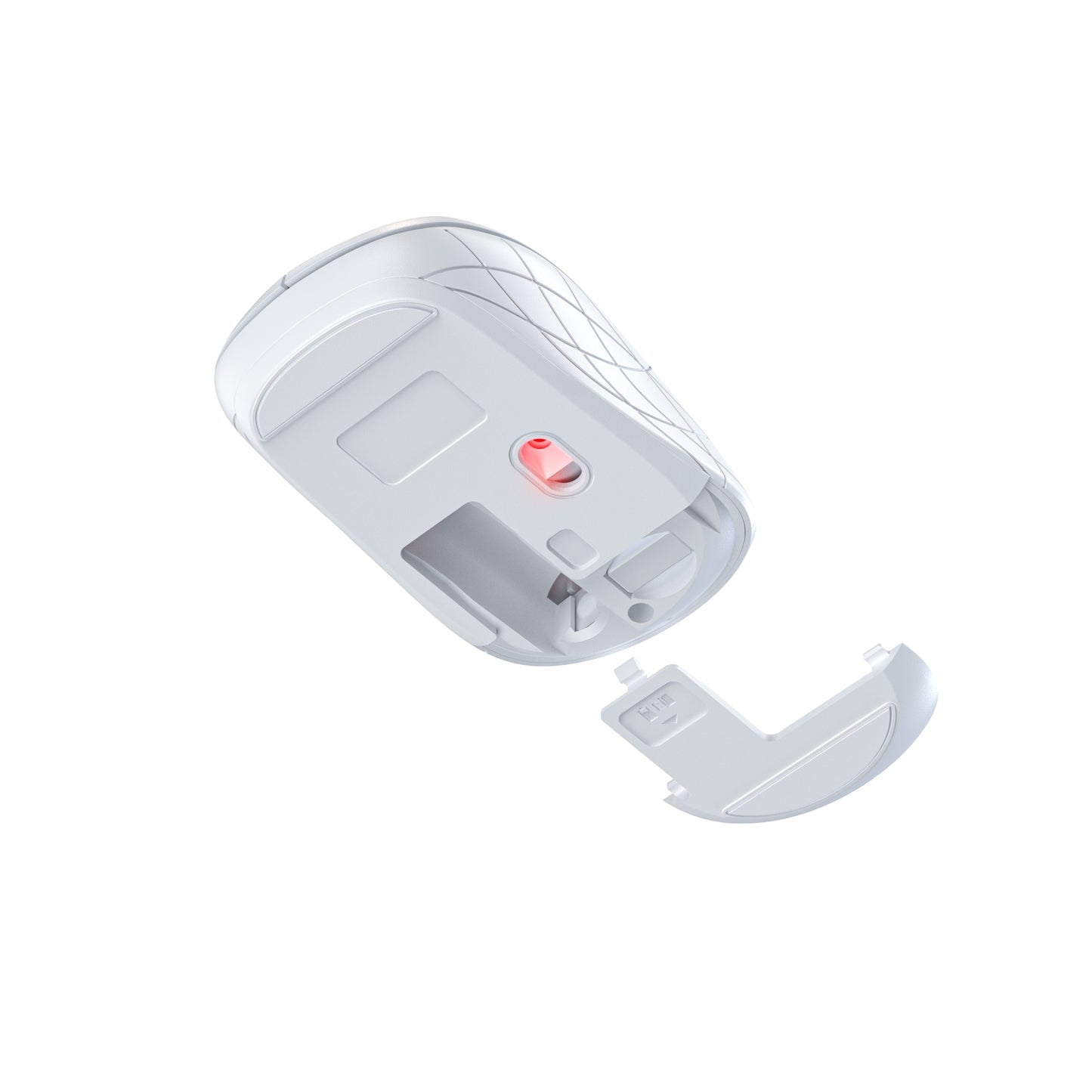 Choetech KB-002-WH single-mode 2.4G wireless mouse, white - Image 2