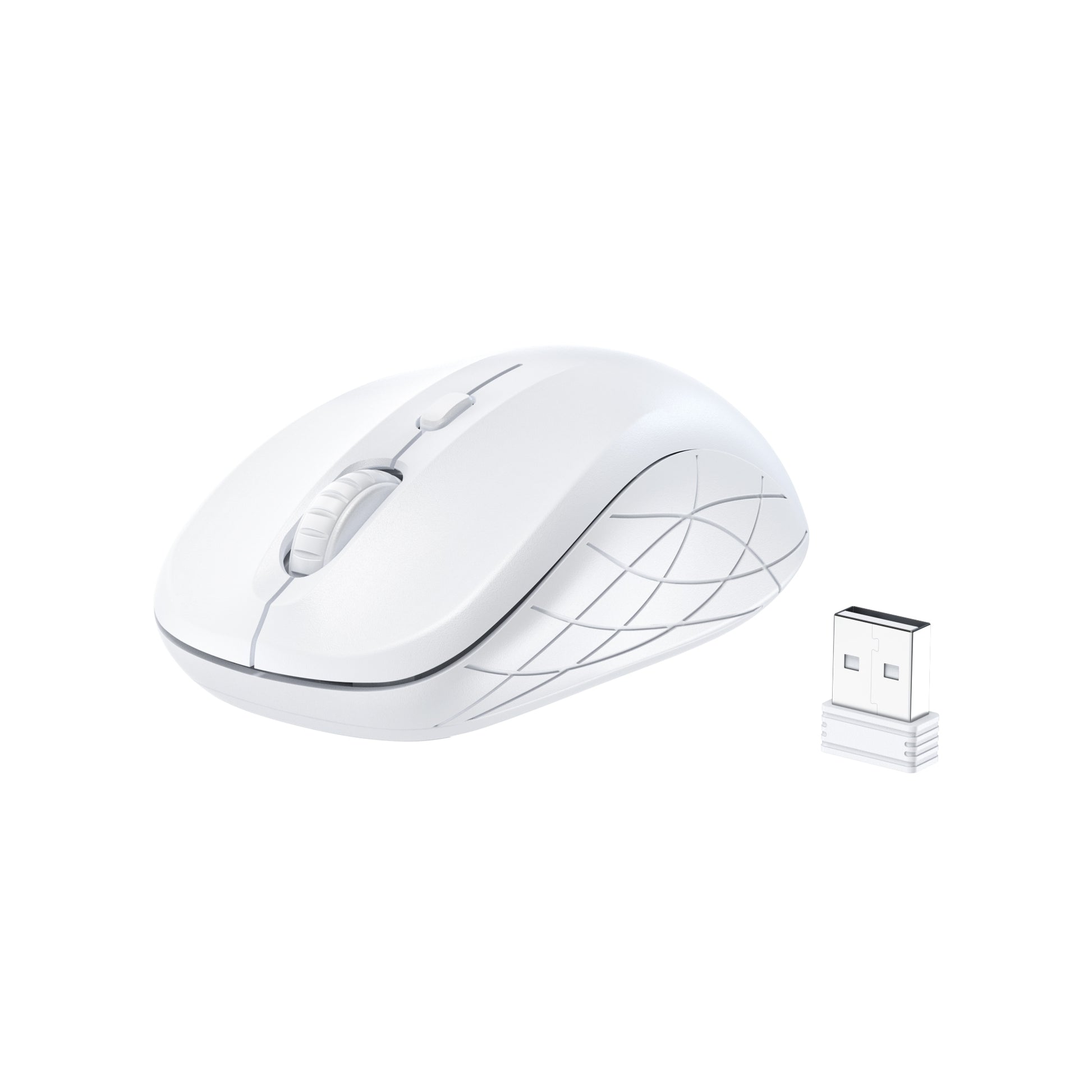 Choetech KB-002-WH single-mode 2.4G wireless mouse, white - Image 3