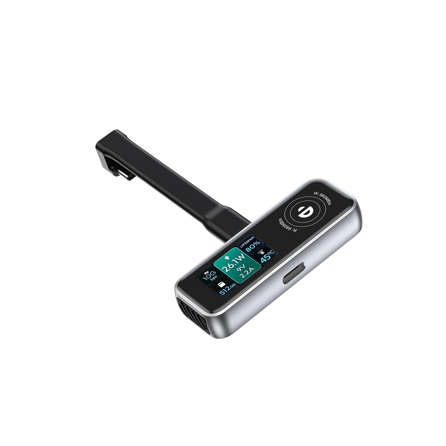 CHOETECH MSE023 Mobile Phone 512GB Portable SSD 10Gbps, Cooling Fan, for Phone Use - Image 2