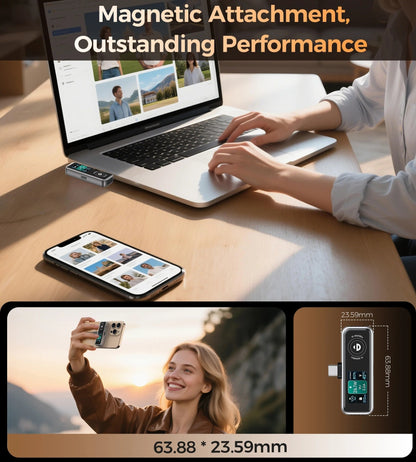 CHOETECH MSE023 Mobile Phone 512GB Portable SSD 10Gbps, Cooling Fan, for Phone Use - Image 3