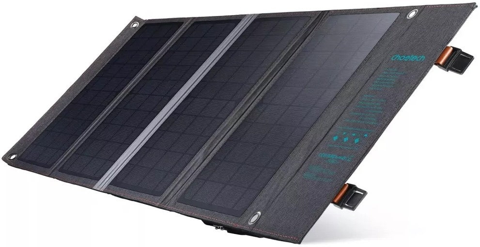 Choetech SC006 Solar Panel Portable Charger 40W 18V USB C Solar Panels Charger with USB C PD 30W - Image 2