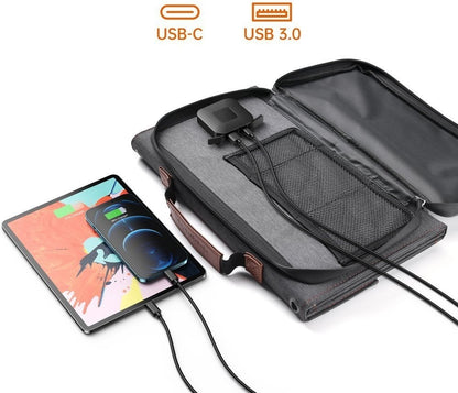 Choetech SC006 Solar Panel Portable Charger 40W 18V USB C Solar Panels Charger with USB C PD 30W - Image 6