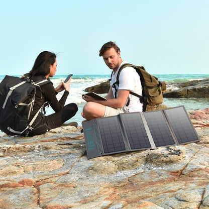 Choetech SC006 Solar Panel Portable Charger 40W 18V USB C Solar Panels Charger with USB C PD 30W - Image 8