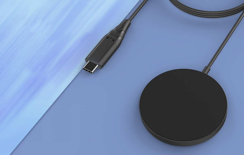 CHOETECH T518-BK15W Removable Fast Wireless Magenetic Charger for iPhone12/13/14/15 & More with 1M Cable - Image 2
