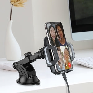CHOETECH T521-F 15W Fast Wireless Charging Car Dock - Image 2