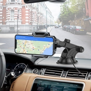 CHOETECH T521-F 15W Fast Wireless Charging Car Dock - Image 3