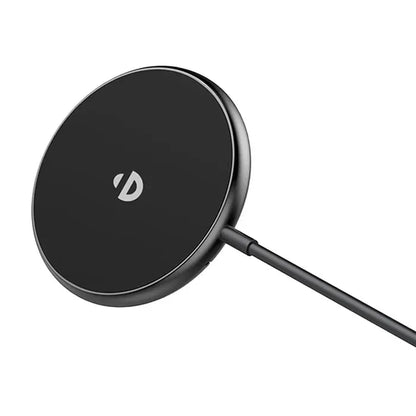CHOETECH T697-F 15W/7.5W/5W magnetic charger for iPhone, Air Pods and more 1.5M Black