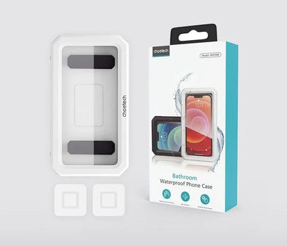 CHOETECH WPC008 Bathroom Waterproof Phone holder (up to 6.7-inch) White - Image 3
