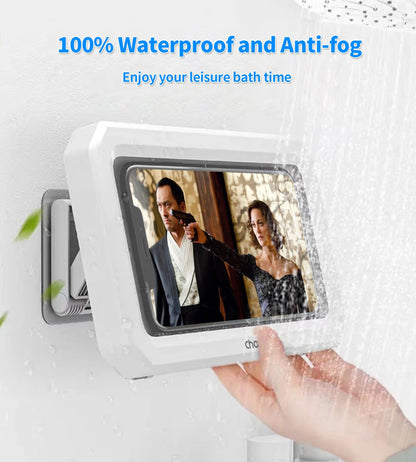 CHOETECH WPC008 Bathroom Waterproof Phone holder (up to 6.7-inch) White - Image 4