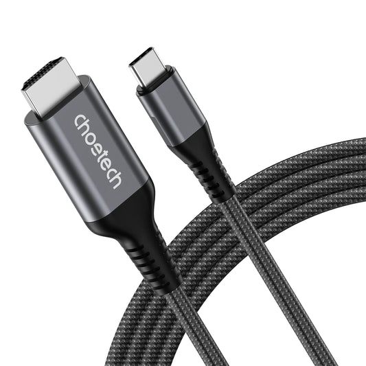 CHOETECH XCH-0041 USB-c to HDMI 4K@60Hz Braid Cable 2M - Image 3