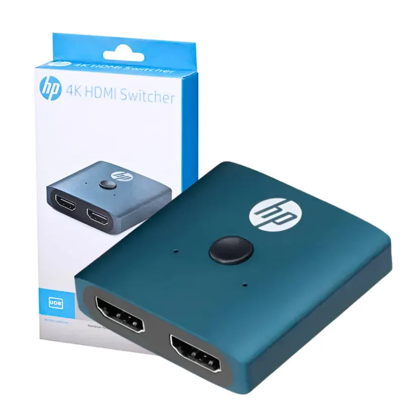 HP DHC-HD01V 4K Professional Dual Port HDMI Switch Hub for PC / TV / Monitor - Image 3