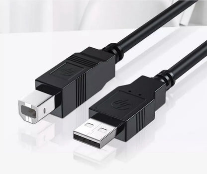 HP DHC-PT100-1.5M USB-A to USB-B v2.0 cable 1.5M Black - Image 2