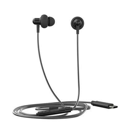HP DHH-1126-BK TUSB-C Headphones Black with Microphone - Image 2