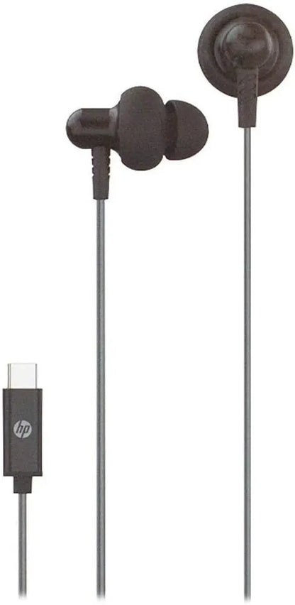 HP DHH-1126-BK TUSB-C Headphones Black with Microphone - Image 3