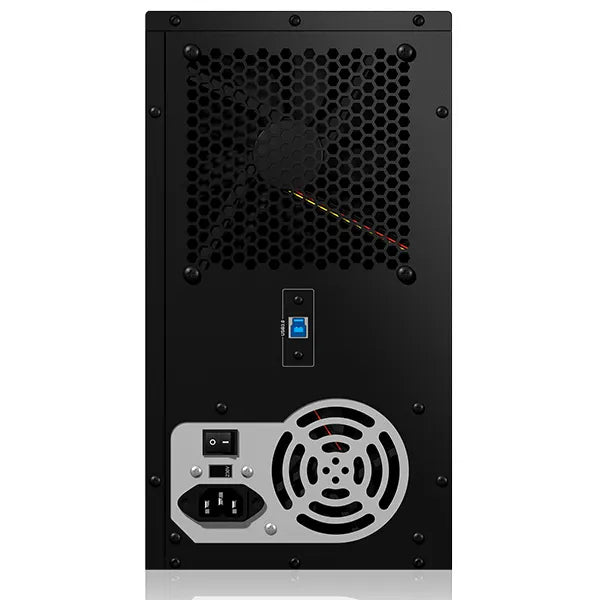 ICY BOX 10-Bay External SINGLE System for 10x SATA 3.5" I/II/III HDD  (IB-3810U3) - Image 3