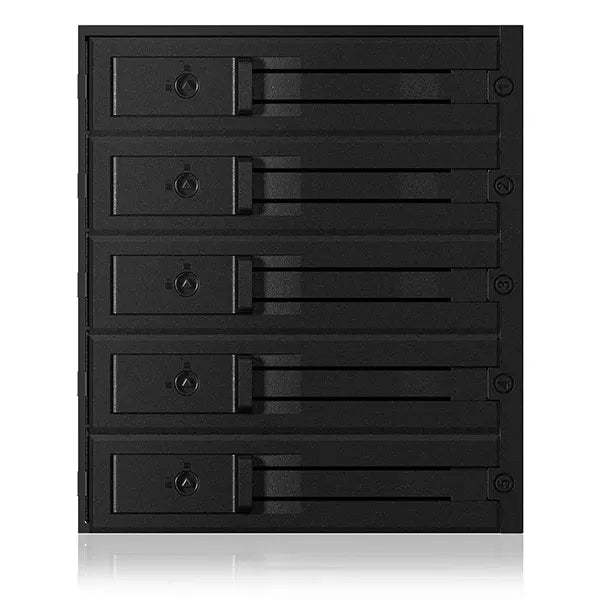 ICY BOX Backplane for 5x 3.5" SATA or SAS HDD in 3x 5.25" bay (IB-565SSK) - Image 3