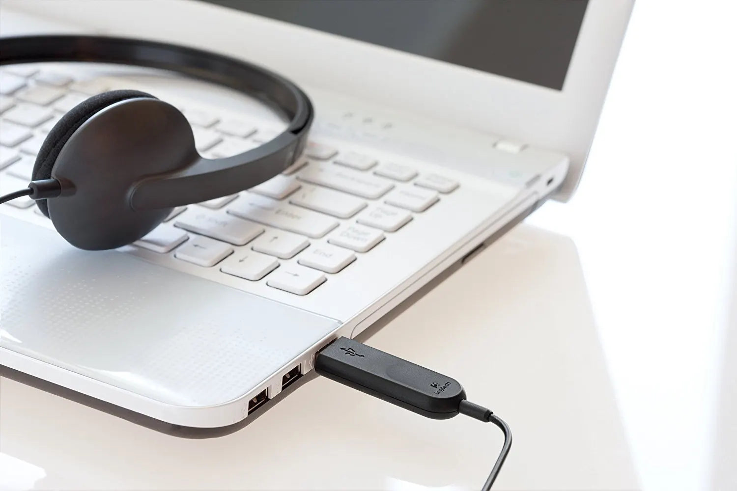 Logitech H340 USB Headset (981-000477) - Image 3