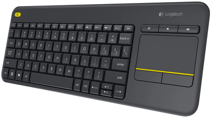 Logitech K400 PLUS Touch Wireless keyboard - Black (920-007165) - Image 4