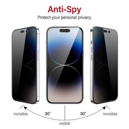 Privacy Tempered Glass Screen Protector for iPhone 16 Pro / 17 / 17 Pro - Image 5