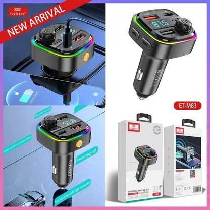 Earldom M83 Wireless Car Kit FM Transmitter - Image 5
