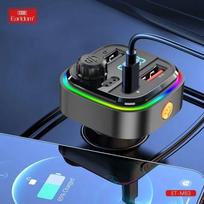 Earldom M83 Wireless Car Kit FM Transmitter - Image 6