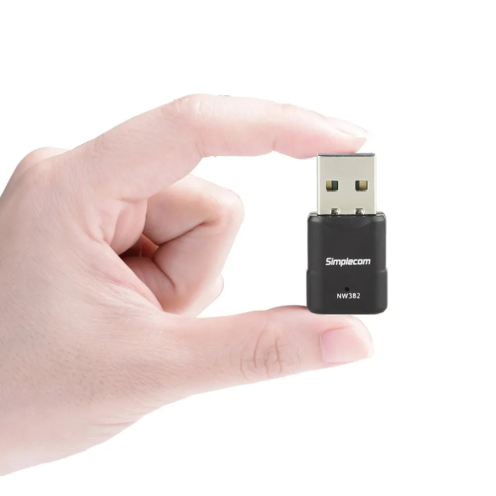 Simplecom NW382 Mini Wireless N USB WiFi Adapter 802.11n 300Mbps  - Image 2