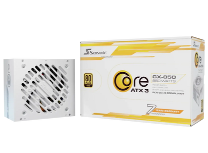 Seasonic CORE GX-850 White ATX 3.1 850W (SRP-CGX851-A5A32SF-WHITE) - Image 7
