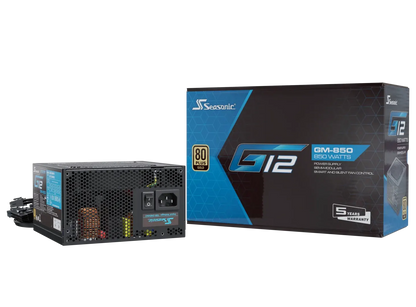 Seasonic 850W G12 V1.5 GM-850 Semi-Modular 80 PLUS Gold ATX PSU - Image 6
